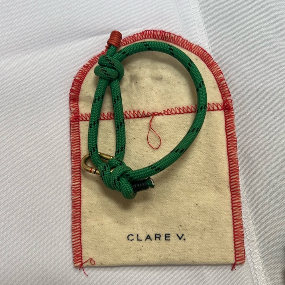 Clare V. Green bracelet